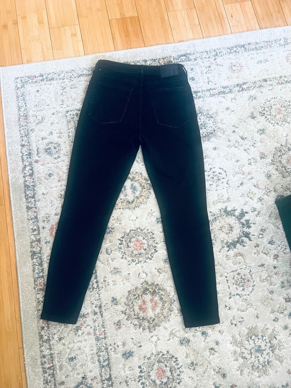 Everlane Stretchy Black Skinny High-Rise Jeans Size 30 Regular